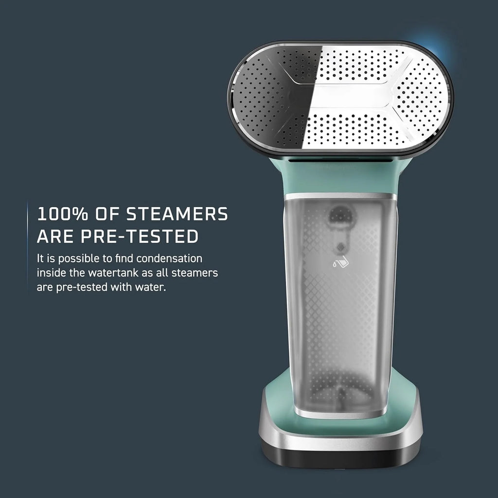 Handheld Steamer for Clothes, Pure Force 2in1 Steamer & Iron, 1875W, Vertical/Horizonal Steaming & Ironing,  Auto-off, XL power