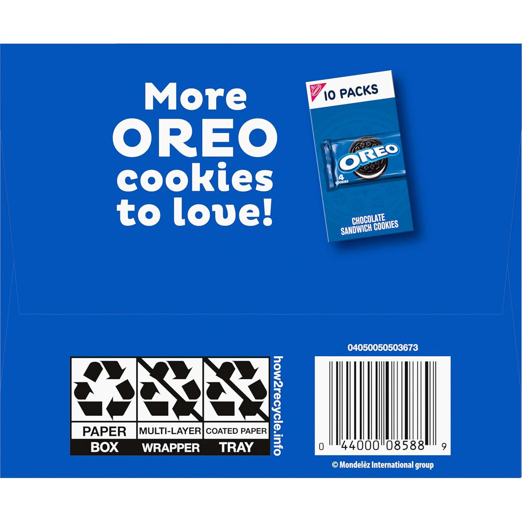 OREO Lovers Variety Pack, OREO Minis and Double Stuf Chocolate Sandwich Cookies, OREO Cakesters Soft Snack Cakes, 20 Snack Packs
