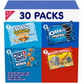 Nabisco Team Favorites Variety Pack, Oreo Mini, Chips Ahoy! Mini, Teddy Grahams Honey & Barnum'S Animal Crackers, 30 Snack Packs