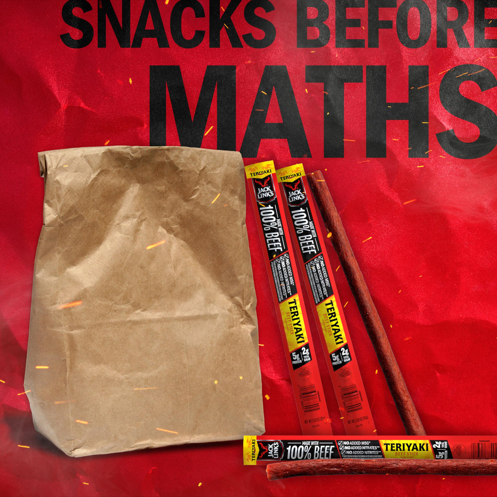 Jack Link's Original Zero Sugar Beef Sticks - (20 Pack) 0.92 oz Meat Sticks - Ready to Eat Protein Snacks - 5g Protein per Serving - Made with 100% Real Beef