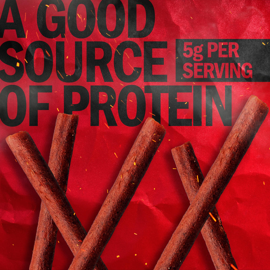 Jack Link's Original Zero Sugar Beef Sticks - (20 Pack) 0.92 oz Meat Sticks - Ready to Eat Protein Snacks - 5g Protein per Serving - Made with 100% Real Beef