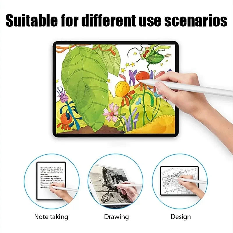 Palm Rejection Stylus Pen with Power Display for Apple iPad - Compatible with iPad 2018-2022 iPad Pro Air Mini